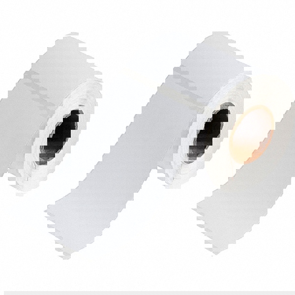 Label Maker Label: White, Polyester, 4-1/8